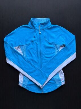 Lululemon Jacket in Blue/White Gingham